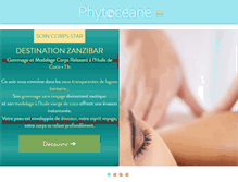Tablet Screenshot of phytoceane.com